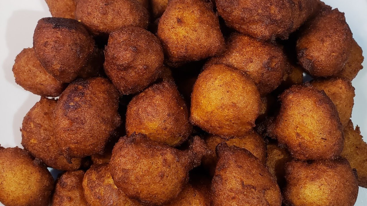 Corn flour banana puff puff |Beignets de banane et  maïs |beignets de maïs
