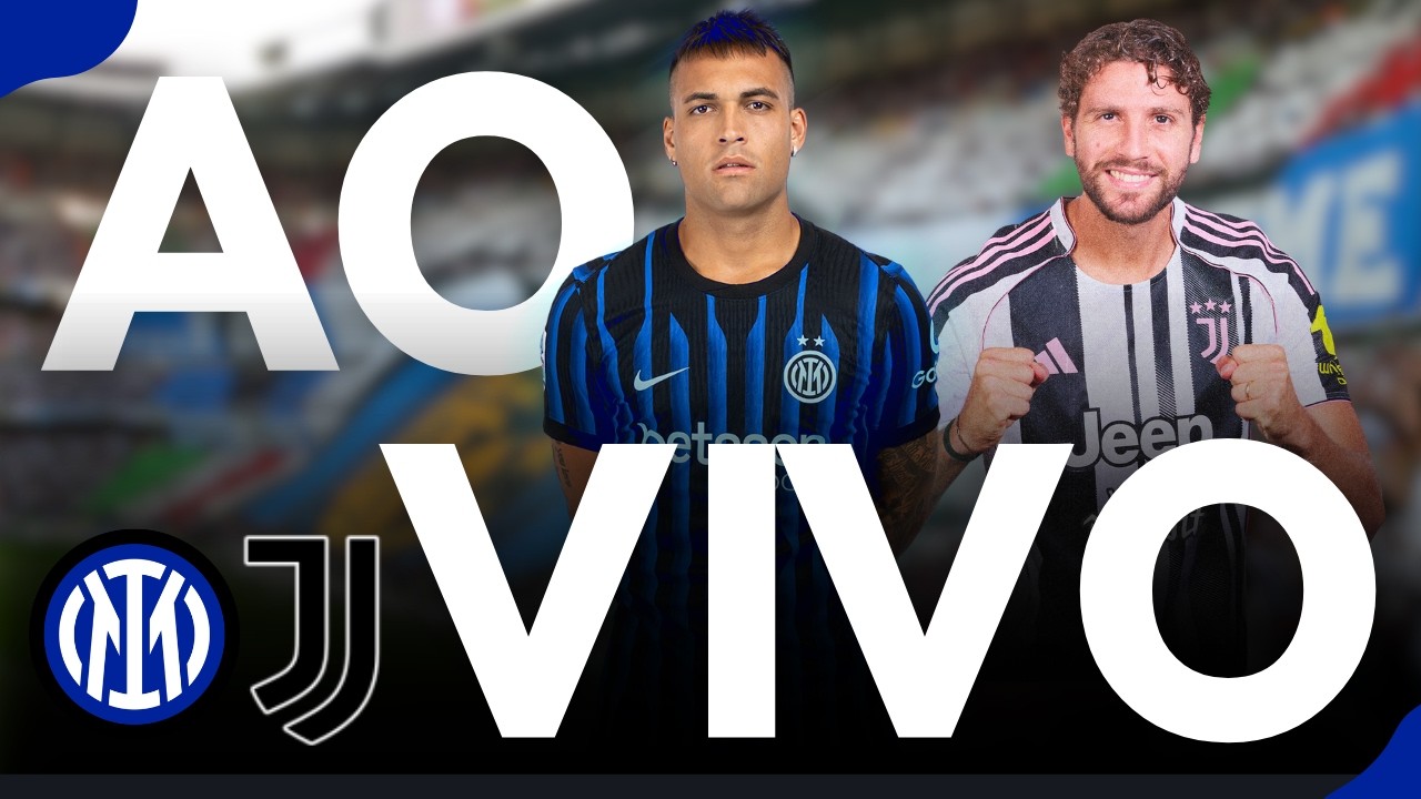 🎥 INTER X JUVENTUS AO VIVO AGORA | DERBY D&rsquo;ITALIA NA SERIE A 2026 | NARRA&Ccedil;&Atilde;O EM TEMPO REAL
