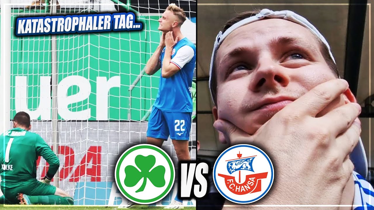 KATASTROPHALER TAG MIT EIGENTOR.. STADIONVLOG: Fürth - Hansa Rostock | Purer Frust | Stadion Vlog