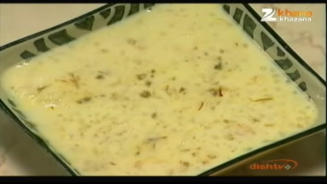 Sabudana Kheer Recipe | Sanjeev Kapoor | How To Make Sabudana Kheer | Zee Khana Khazana