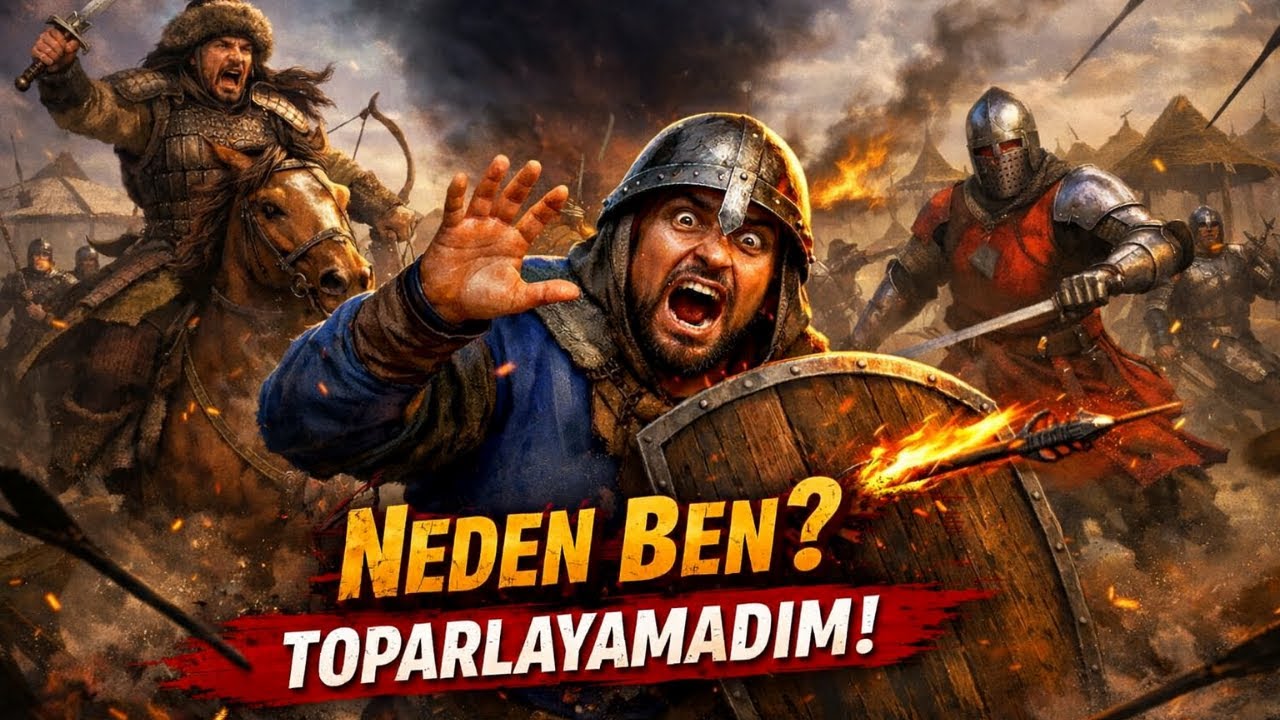 Haritanın Ortası =Ölüm Mü? AOE4 ⚔️⚔️#aoe4 #ageofempires4 #gaming #strategy #rts #fu_lin #shortstory