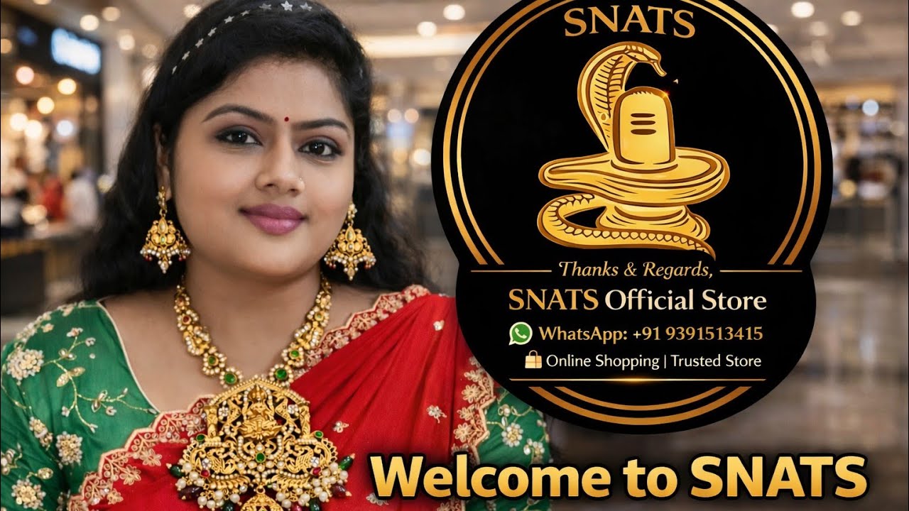 Ladies Kosam Special Online Jewellery Store – SNATS Official Introduction#sravanthithakalla #SNATS