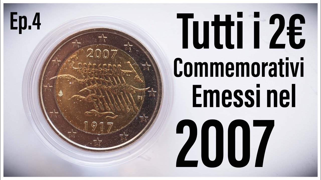 Tutti 2 euro 2007 mostrati uno ad uno!