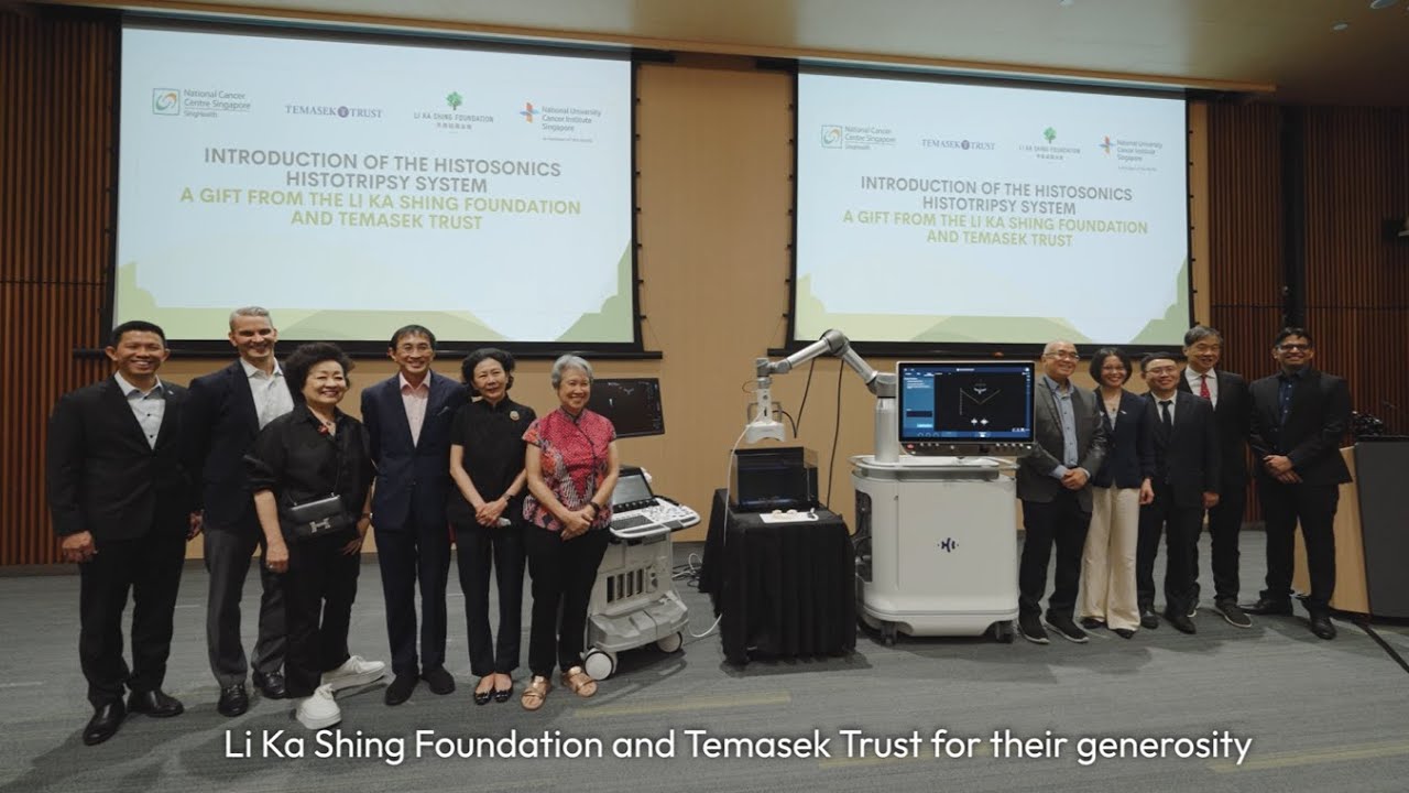 Li Ka Shing Foundation, Temasek Trust fund research for innovative cancer technology in Singapore