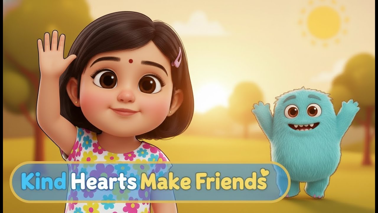 Kind Hearts Make Friends | A Sweet 3D Animated Story for Kids