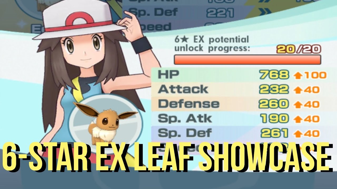 6-STAR EX LEAF + EEVEE (POTENTIAL INCREASE) Showcase and Gameplay Latias Part 3 | Pok&eacute;mon Masters EX