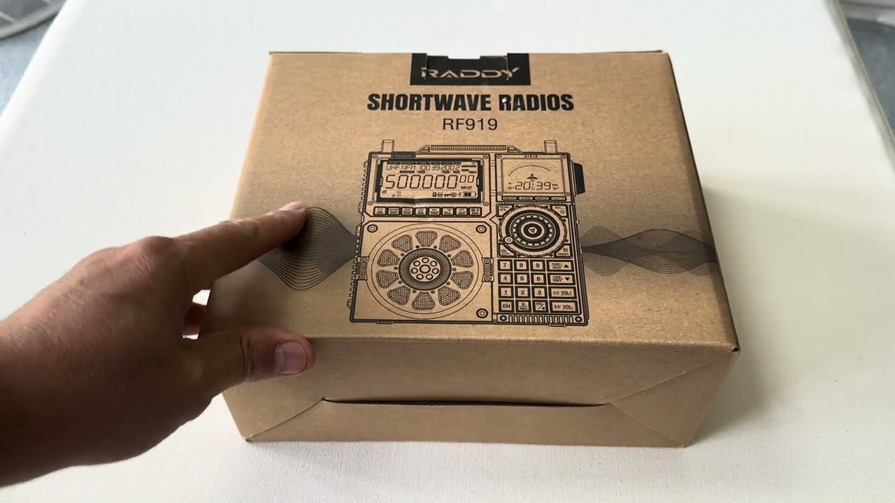 Unboxing and a brief overview of the next great portable? The Raddy RF919...