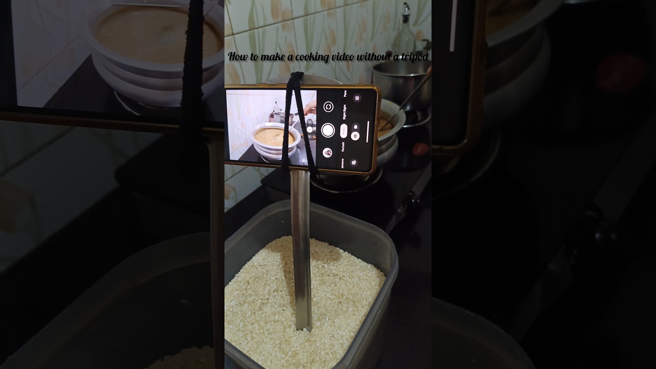 How to make a cooking video without tripod #cooking #video #without #tripod #bangalore #cookingvlog