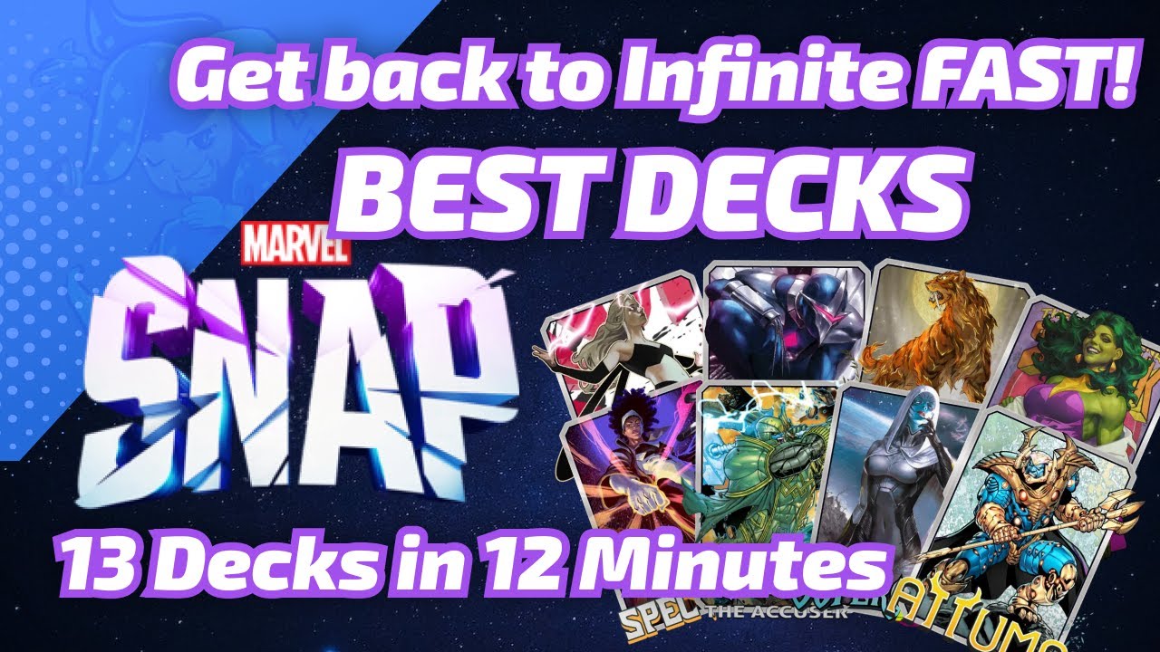 Get back to Infinite FAST! - 13 BEST DECKS in 12 Minutes - February 9th, 2024