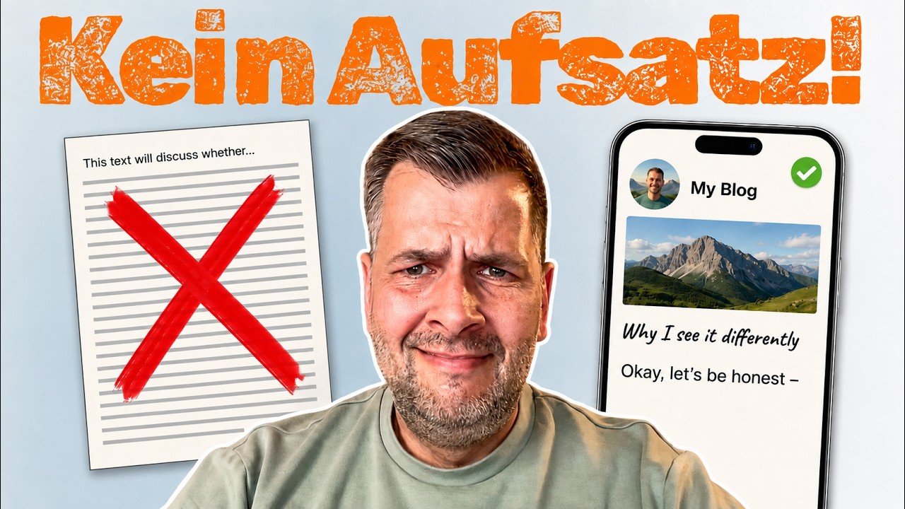 Blogeintrag im Englisch-Abitur einfach erklärt (mit Beispiel)