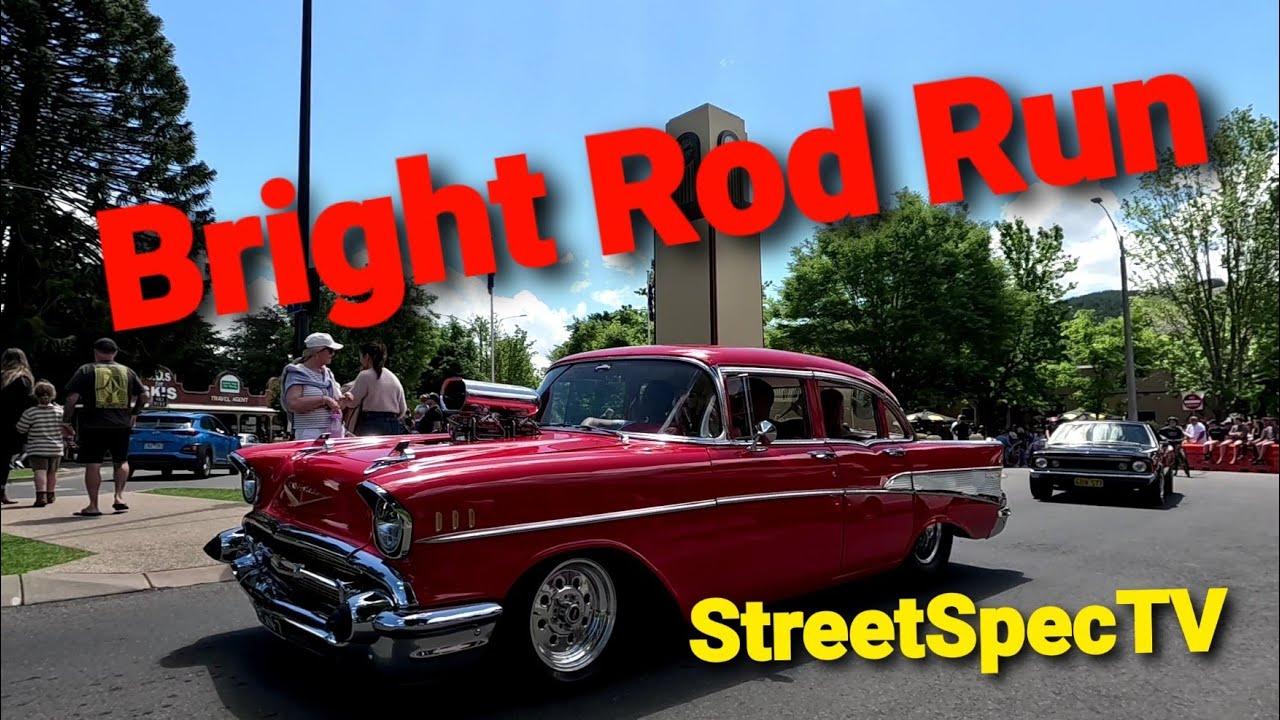 Where were all the Hot Rods? Bright Rod Run 2025. Hot rods, rat rods, muscle cars, barn finds.