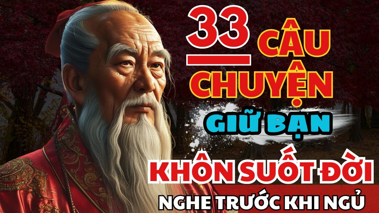 33 câu chuyện TRÍ TUỆ THÂM SÂU Cổ Nhân giúp bạn SỐNG KHÔN TRỌN ĐỜI | Triết Lý Cuộc Sống