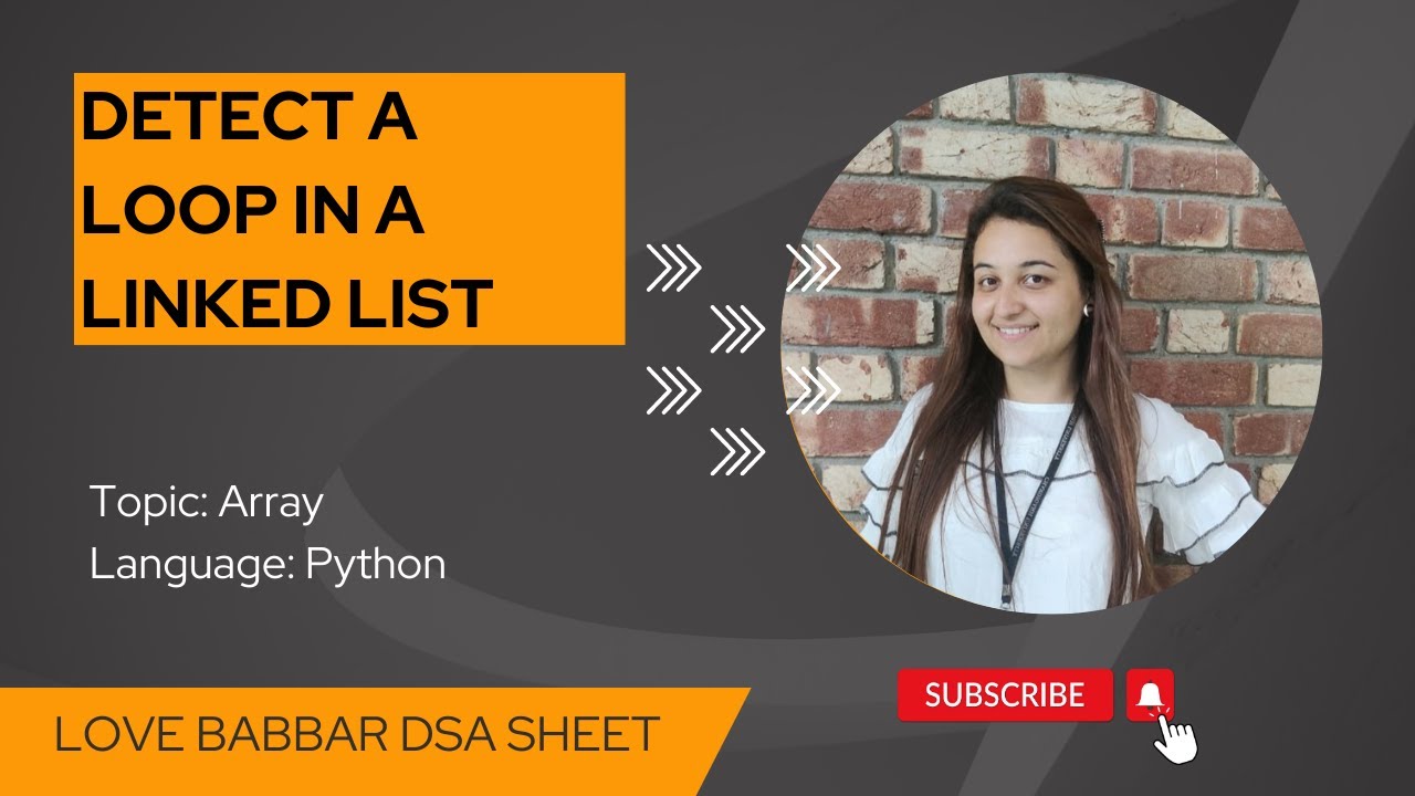 Detect a loop in a linked list in Python