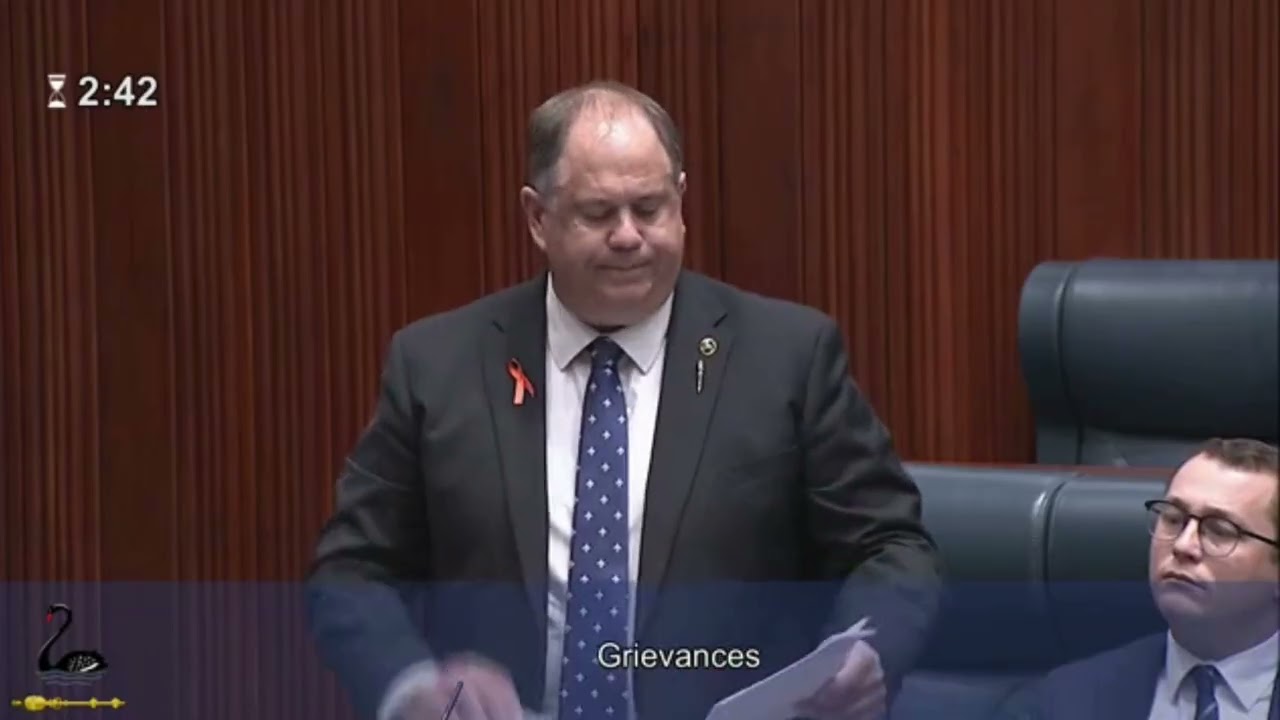 A Grievance to the Minister for Child Protection; Prevention of Family & Domestic Violence