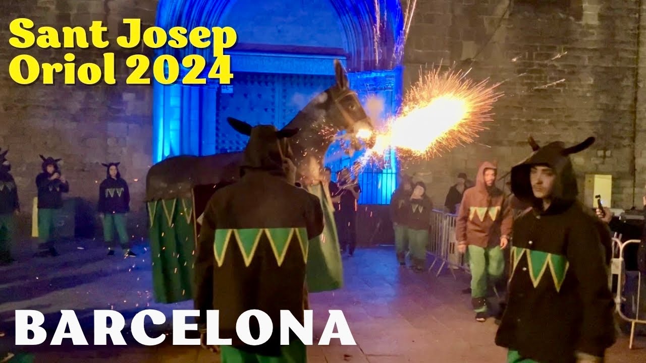 Festes de Sant Josep Oriol 2024 Barcelona - Emmulassa&rsquo;t / The Mule Mulassa Dance