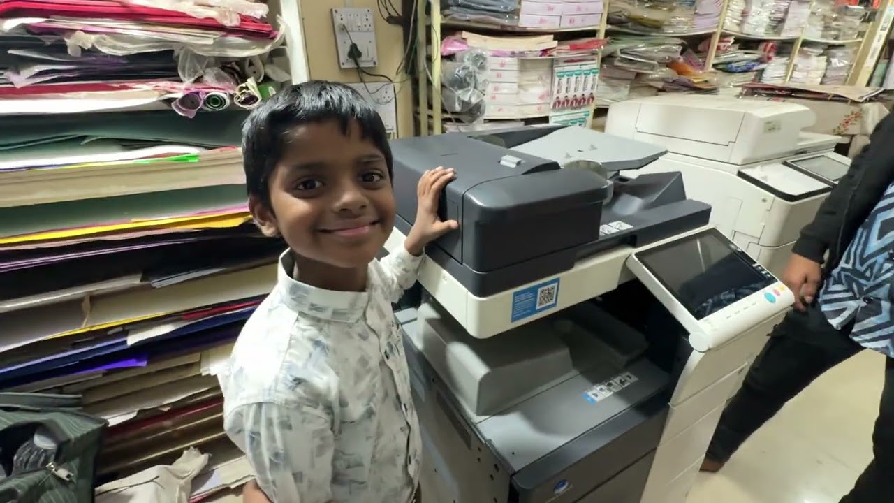 Konica 458 installing in Pune ￼