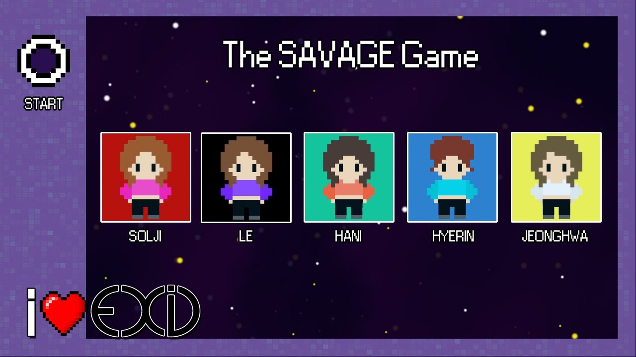 [EXID] The Savage Game