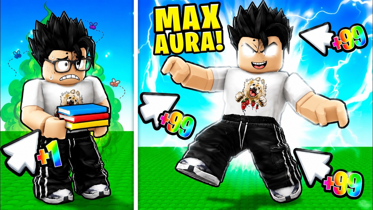 Klikam +1 aż zdobędę NIESKONCZONĄ Aurę w Roblox!