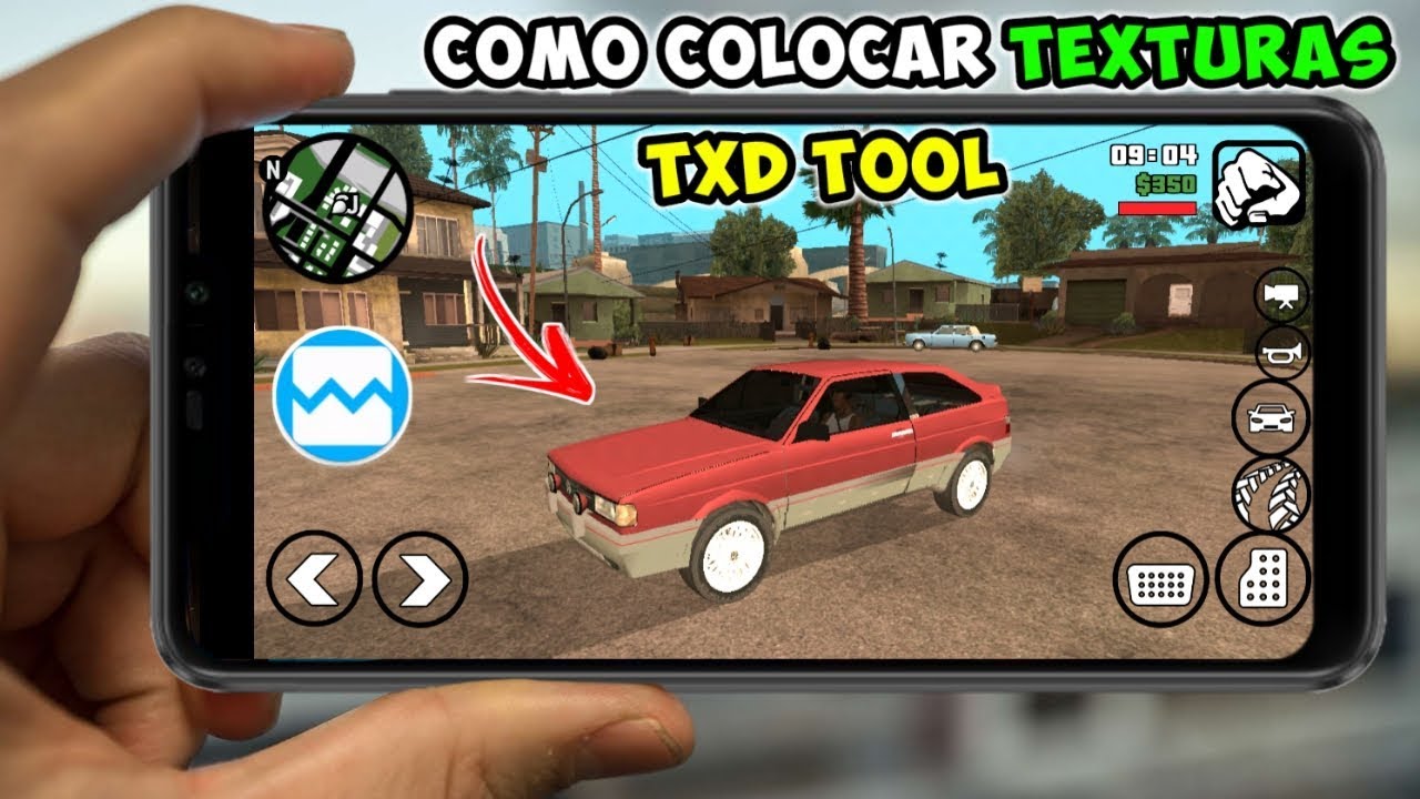 Como colocar Texturas nos Mods GTA SA Android! TXD TOOL TUTORIAL
