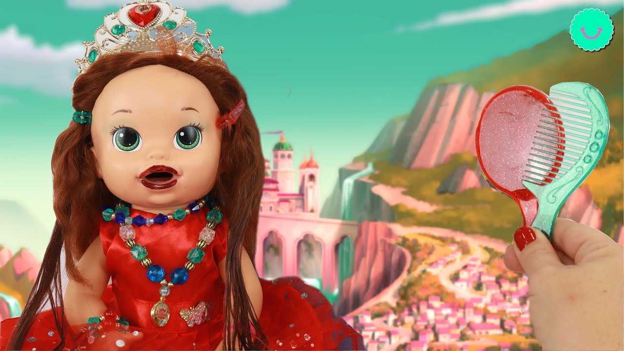 Sara se disfraza de ELENA de AVALOR con Maquillaje Infantil