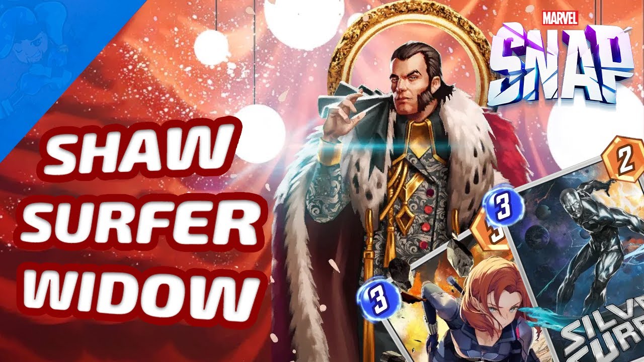 Silver Surfer loves this new Black Widow! - Marvel SNAP Gameplay & Deck Highlight