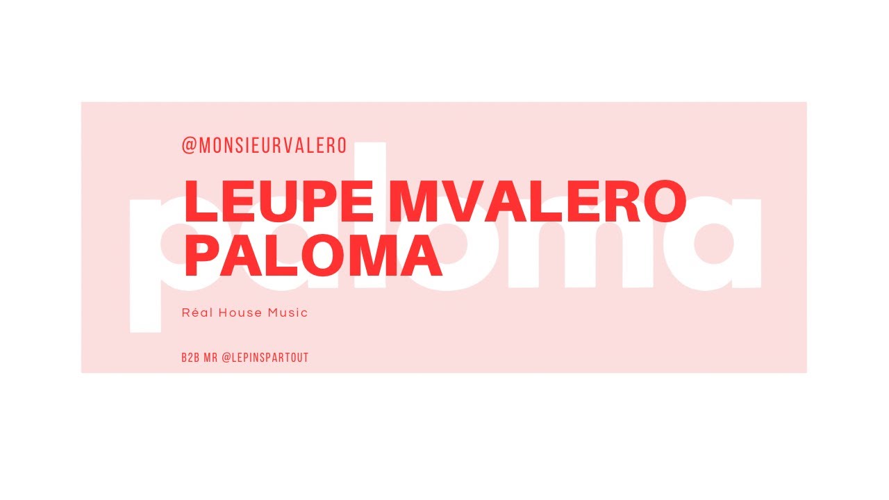 GOLDEN GROOVE SESSIONS #1 - LEUPÉ X MR VALERO @ PALOMA 17-10-25