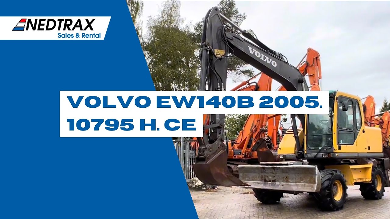 Volvo EW140B  2005.  10795 H. CE