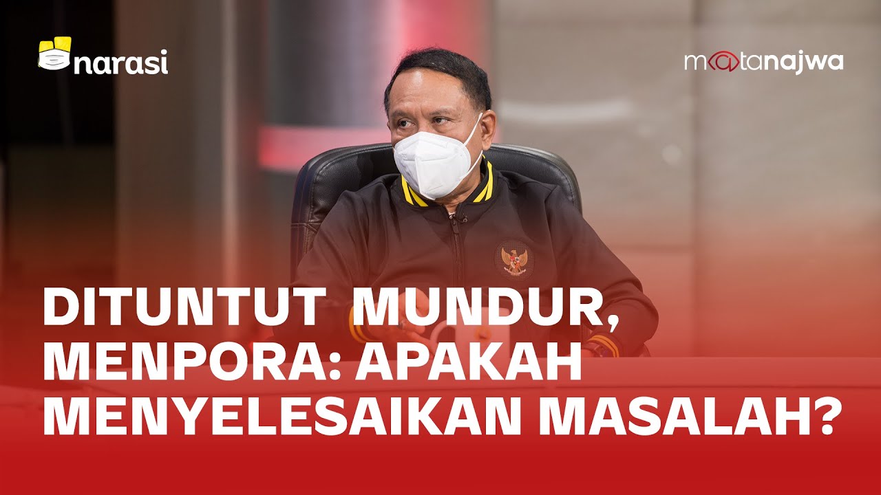 Menpora: Tuntutan Mundur itu Risiko Jabatan -  Servis Manis Bulu Tangkis (Part 7) | Mata Najwa