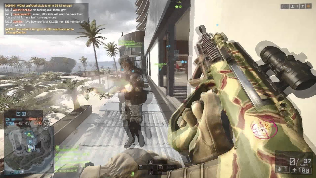 Battlefield 4 - Hacker Caught - Lets Get Him Banned