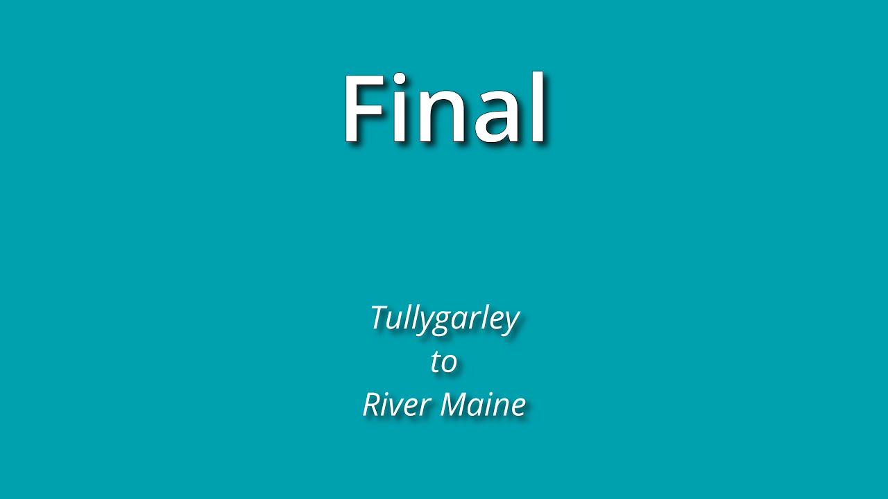Braid River, Broughshane to Tullygarley Ballymena, Pt 7 Final Tullygarley to River Maine (4K)