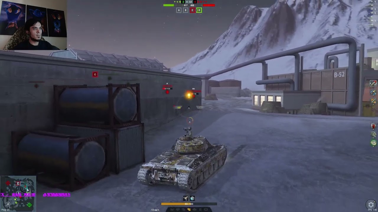 TNH 105/1000 мастерок👁ТАНКИ БЛИЦ👁World of Tanks Blitz