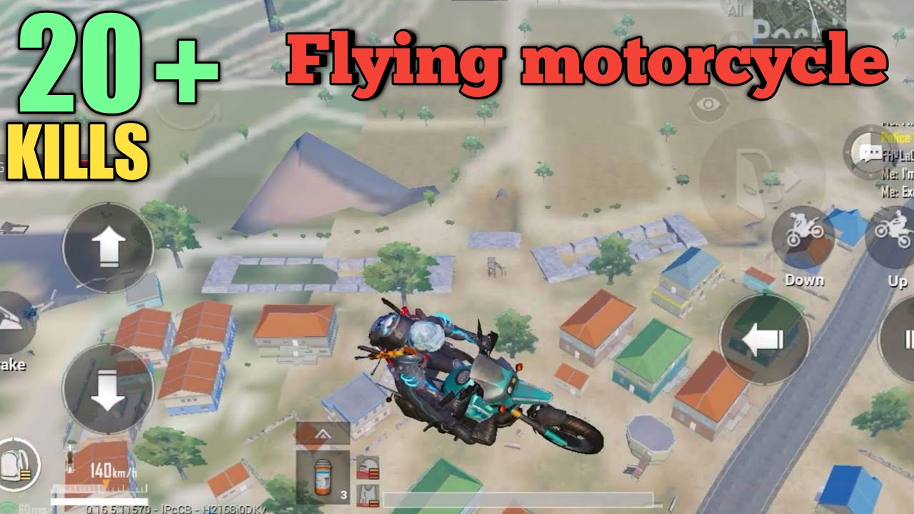 Is Levinho a HACKER?? | Flying Bike | PUBG MOBILE