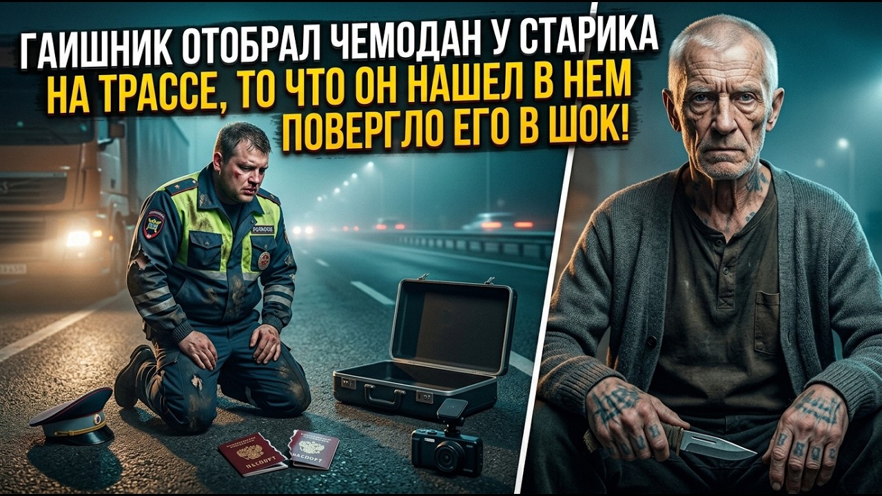 The cop tore up his passport on the highway and demanded a bribe
