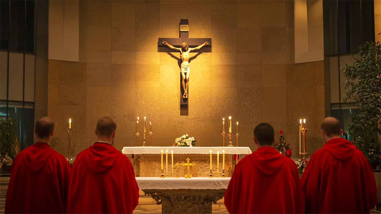 Gregorian Chants - Solemn Mass for Holy Week - Catholic Spiritual Chanting