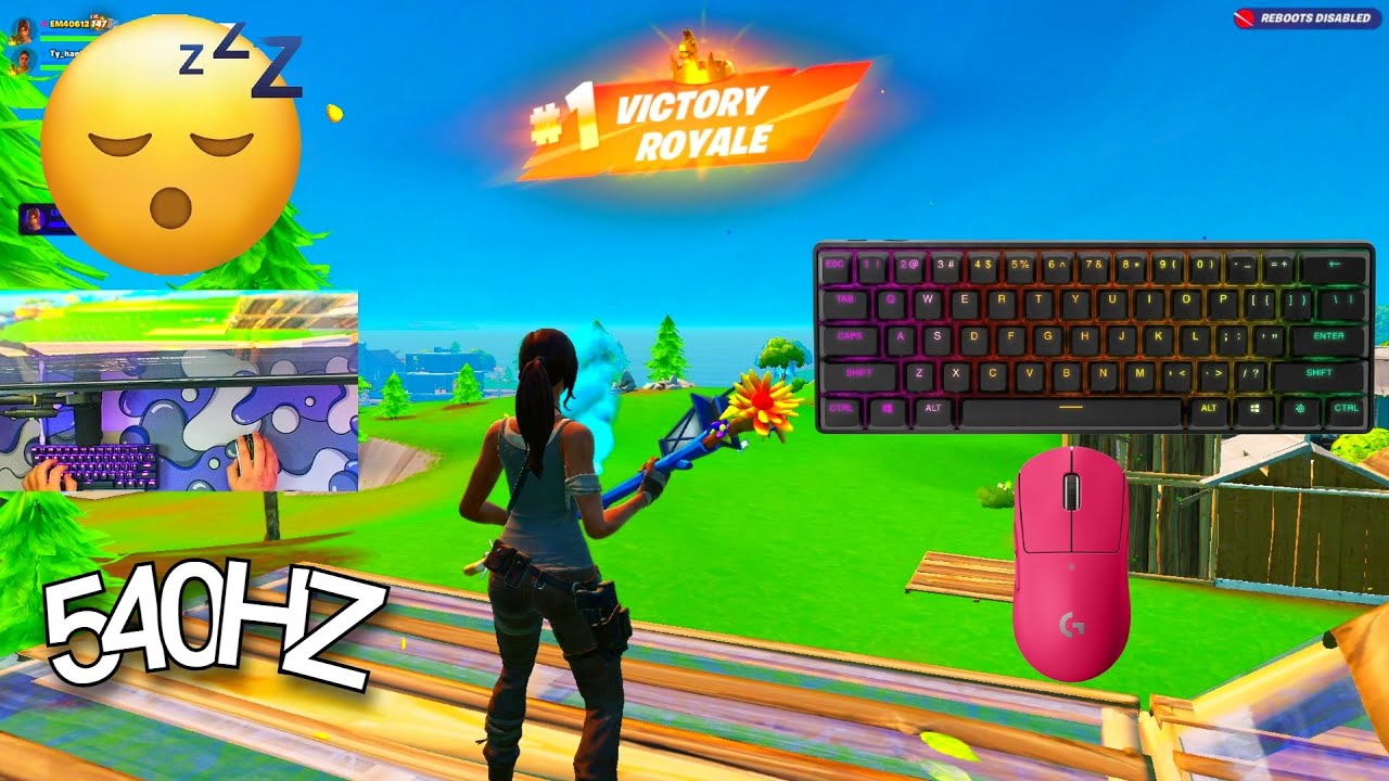 ⭐️SteelSeries Apex Pro Mini ASMR 😴 Fortnite OG Reload 🏆 Satisfying Keyboard Fortnite 360 FPS 4K⭐️