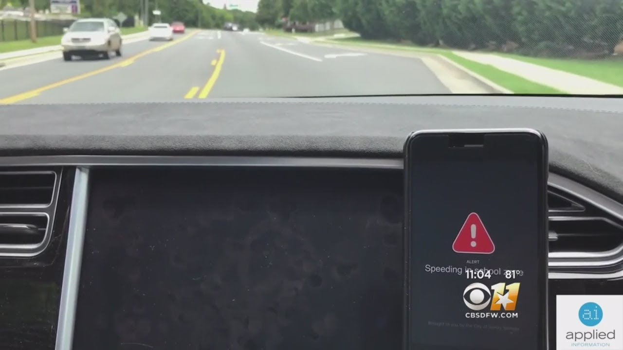 Smartphone App Gives School Zone Speed Warnings To Drivers