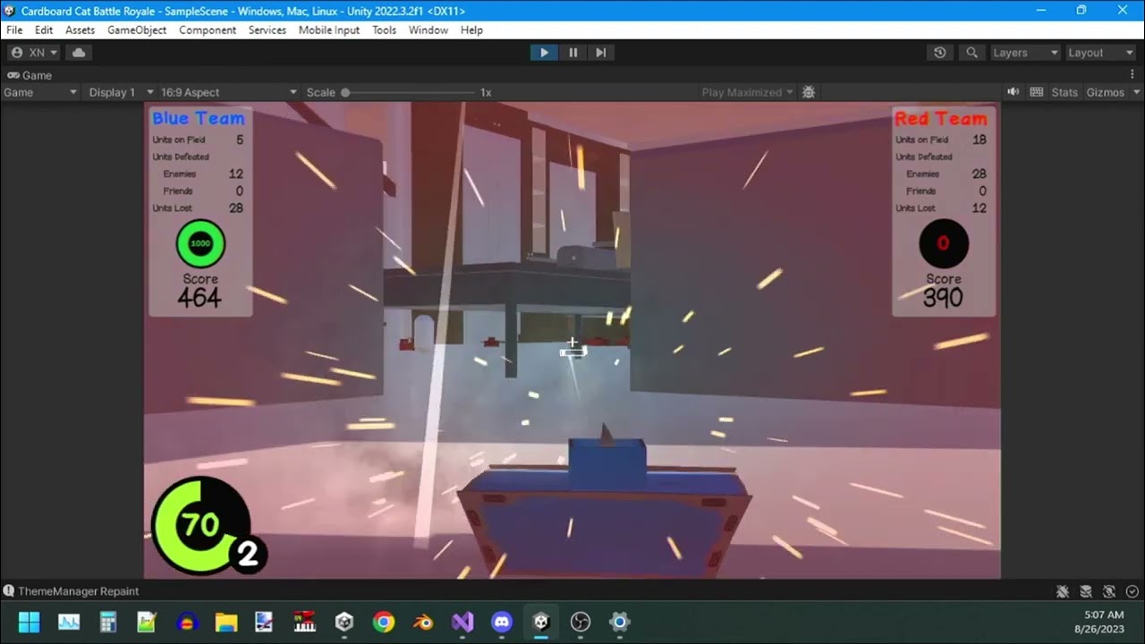 Cardboard Cats Prototype