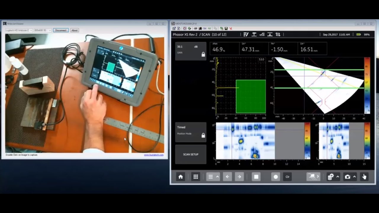 Treinamento Phased Array NDT - Inspeção de Solda