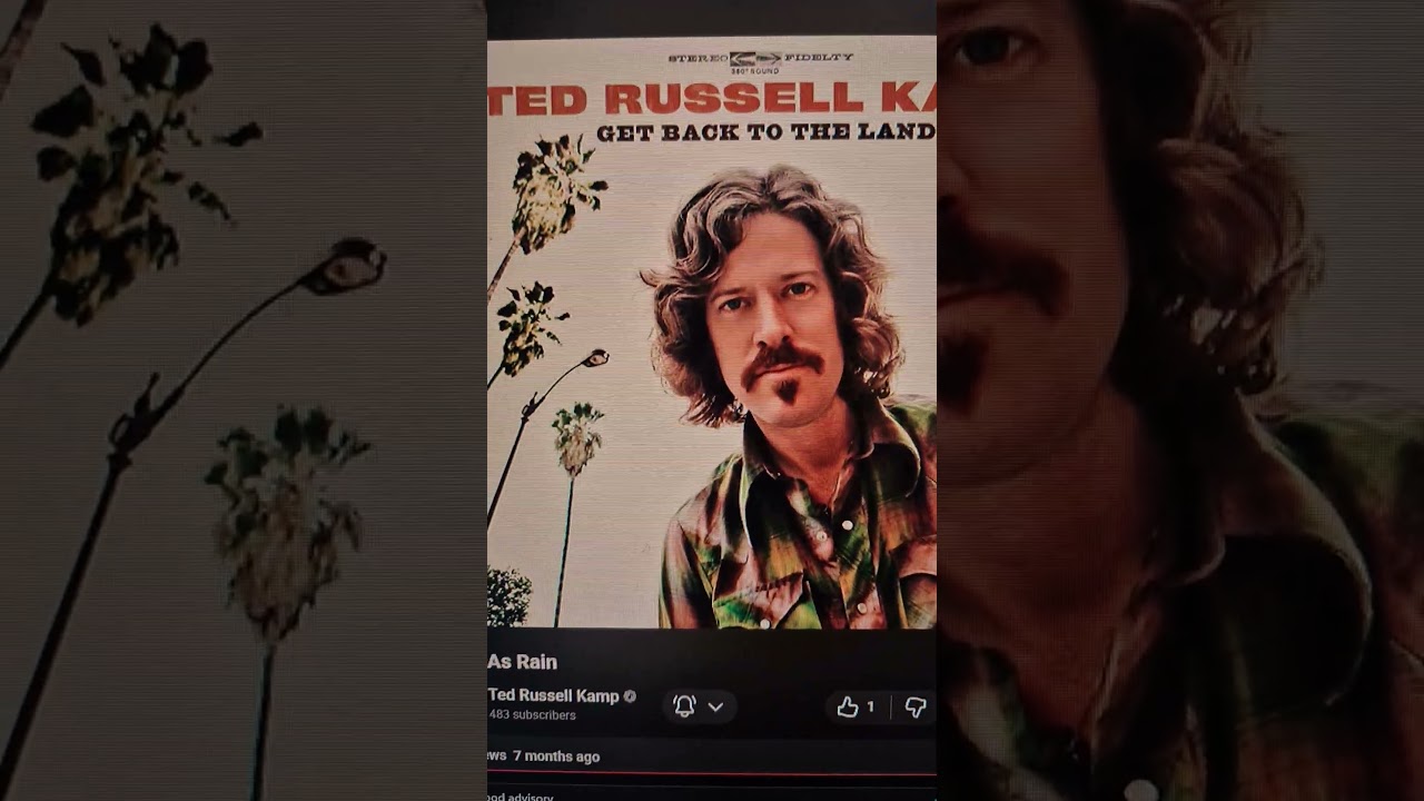Ted Russell Kamp has a song for nearly everything! Right As Rain.