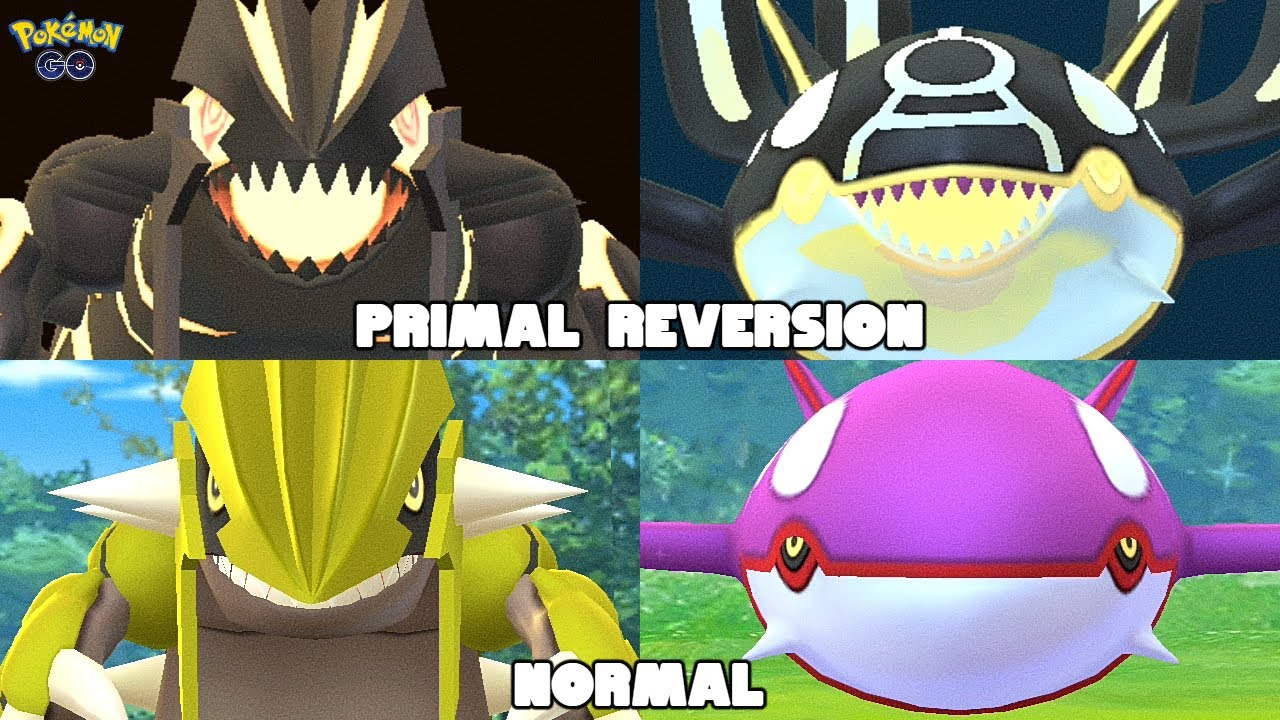 Shiny Groudon and Kyogre turn into shiny primals in Pokemon GO Hoenn Tour
