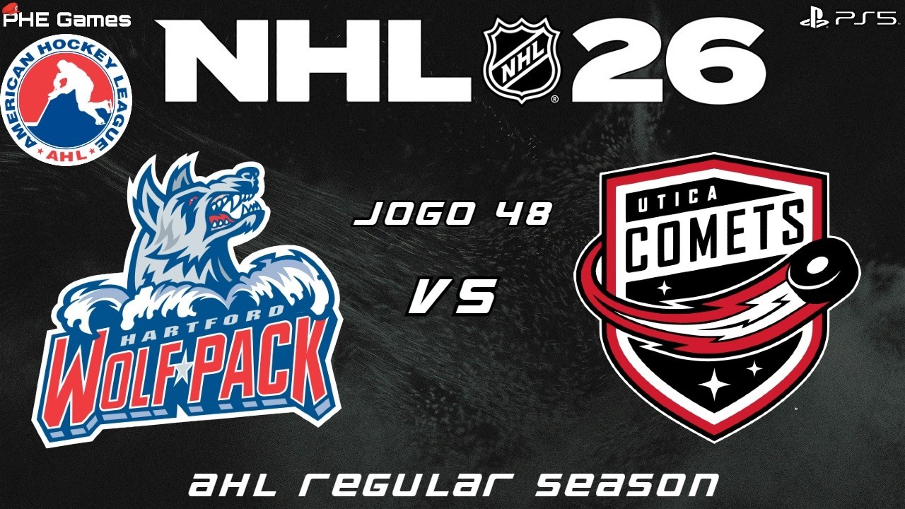 NHL 26 - AHL RS 48 - Wolf Pack Vs Comets (PS5) (#3336)