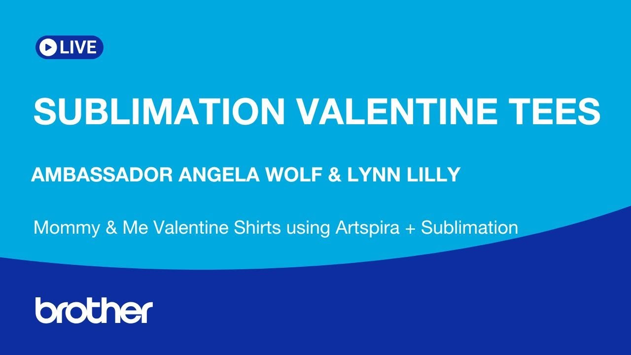 Valentine Mommy & Me Sublimation Shirts | At Your Side Virtually! EP 565