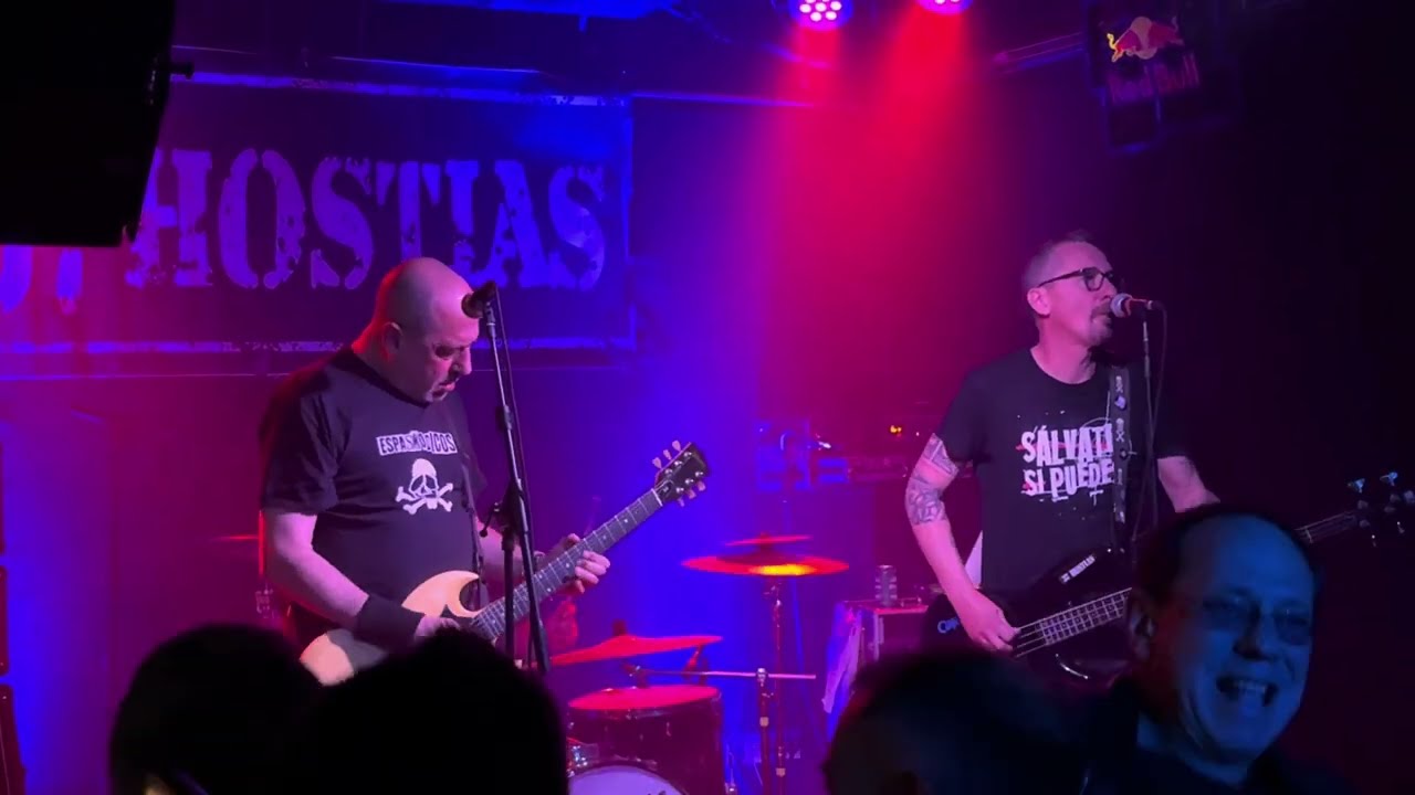 37 Hostias @ Sala Starving - Madrid - Bandera Negra - 04/01/2025