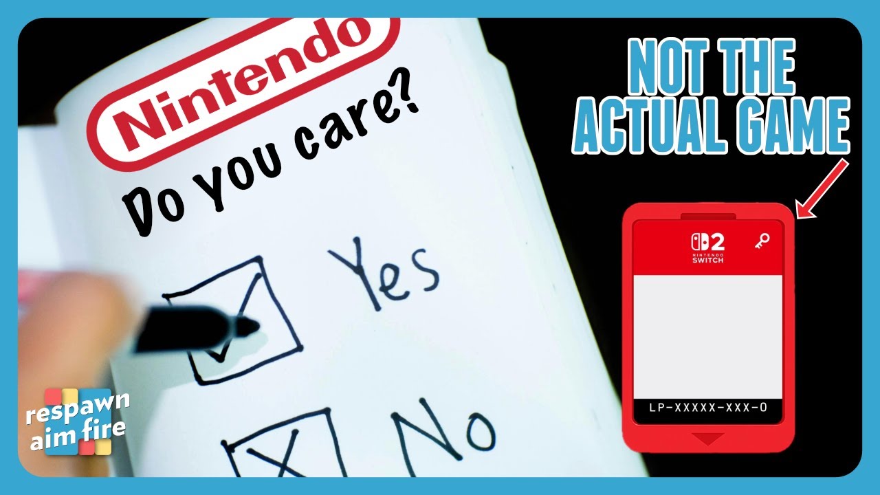 Nintendo Asks About Game Key Cards | RAF 401
