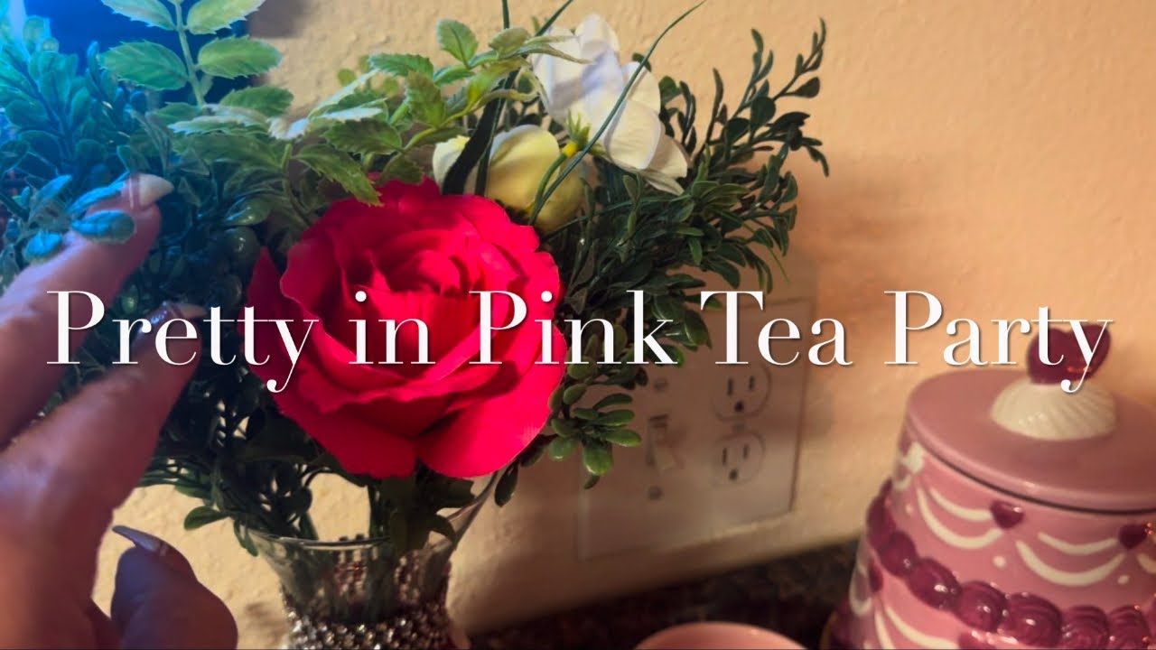 Pretty in Pink Ladies Tea Party / Cozy Corner Entertaining 💞