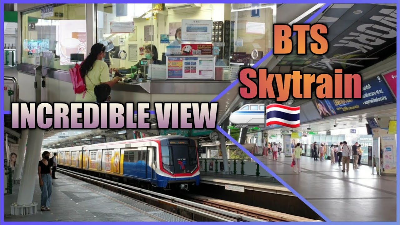 Nana to Saphan Taksin by BTS Skytrain Bangkok, Thailand