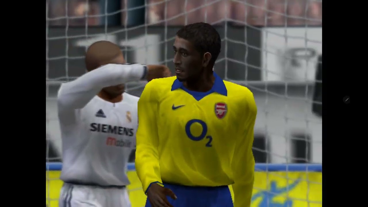 Arsenal VS Real Madrid  winning eleven 7 2003/2004 PS2