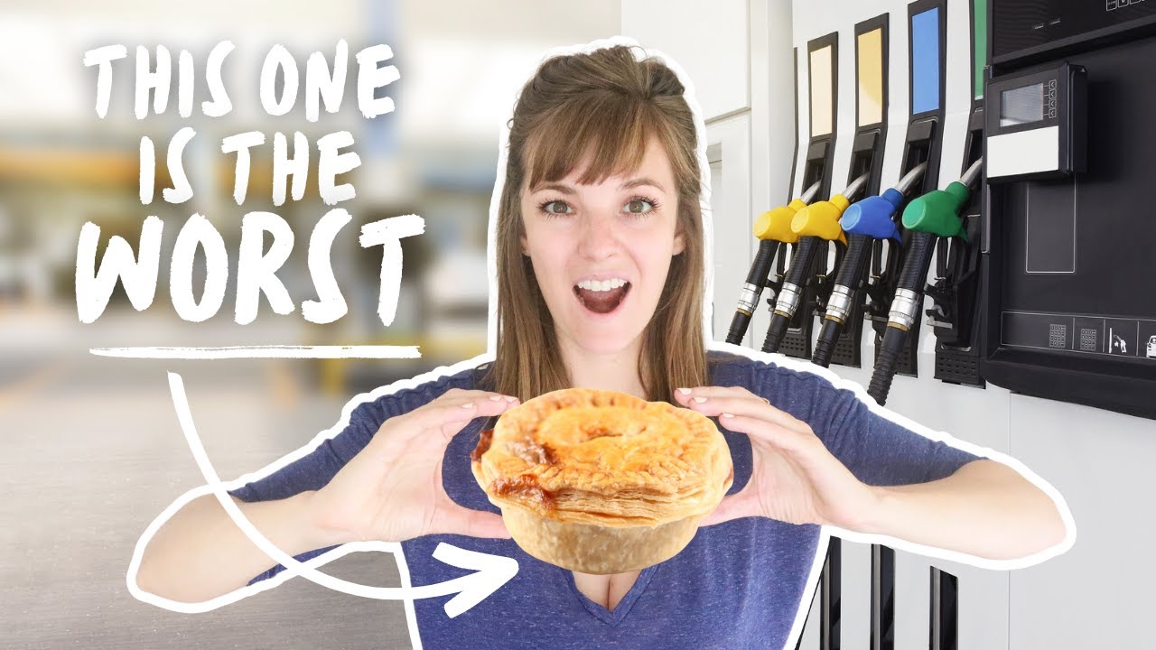 American Tries New Zealand Petrol Station Pies *first time*