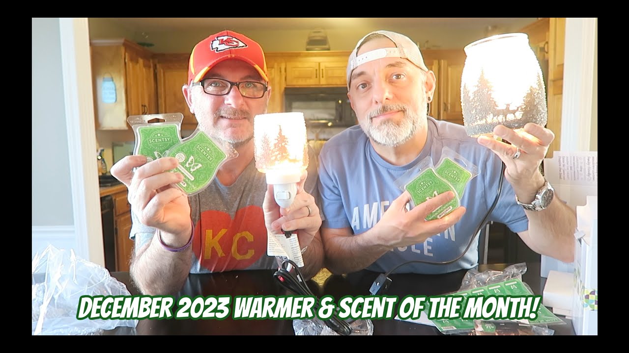 Scentsy December 2023 Warmer & Scent of the Month & Warm Review!