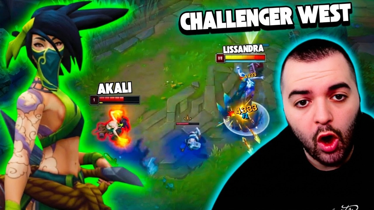 Έ&pi;&alpha;&iota;&xi;&alpha; vs Akali &sigma;&tau;&omicron; Challenger West...&Tau;&alpha; &lambda;ά&theta;&eta; &pi;&omicron;&upsilon; &sigma;&tau;έ&rho;&eta;&sigma;&alpha;&nu; &tau;&eta;&nu; &nu;ί&kappa;&eta;